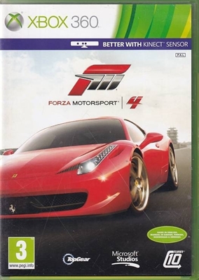  Forza motorsport 4 - XBOX 360 - (B Grade) (Used) (Eng)